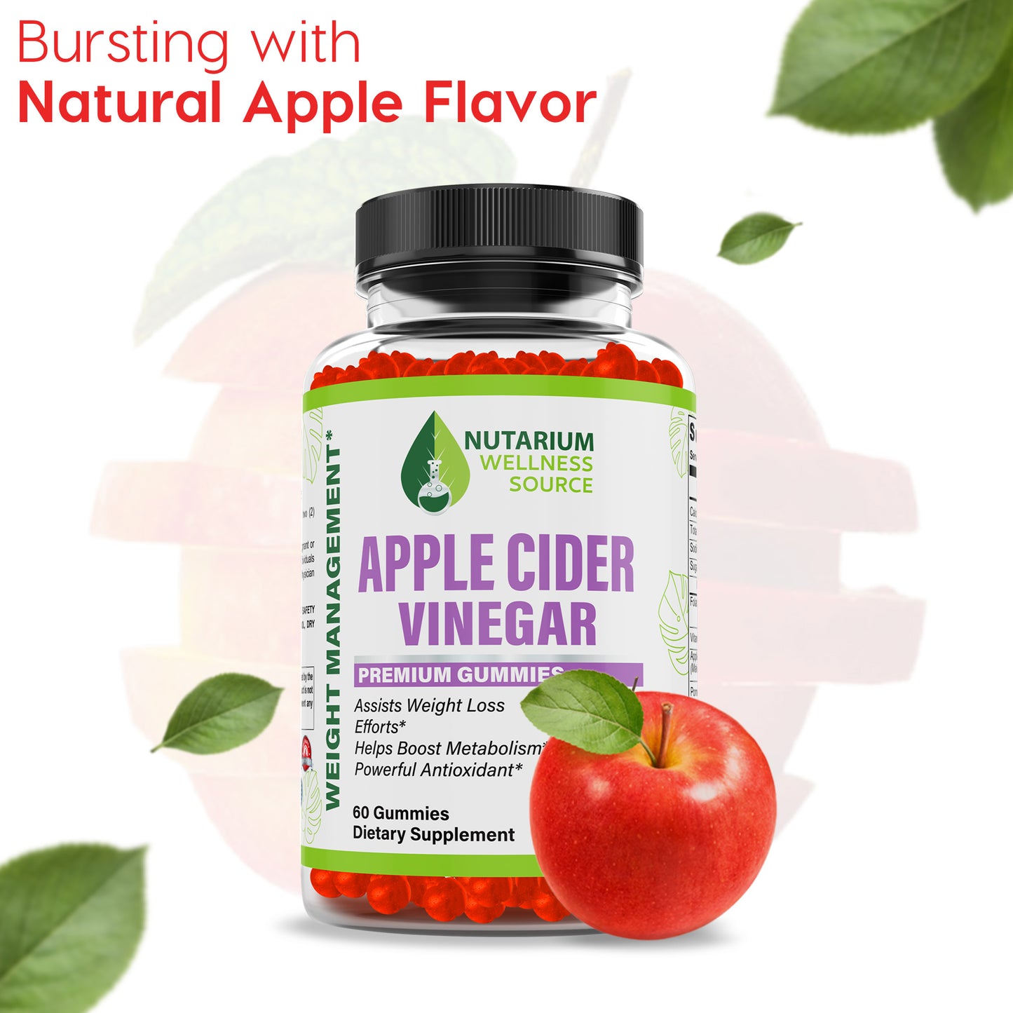 Apple Cider Vinegar Gummies - Nutarium