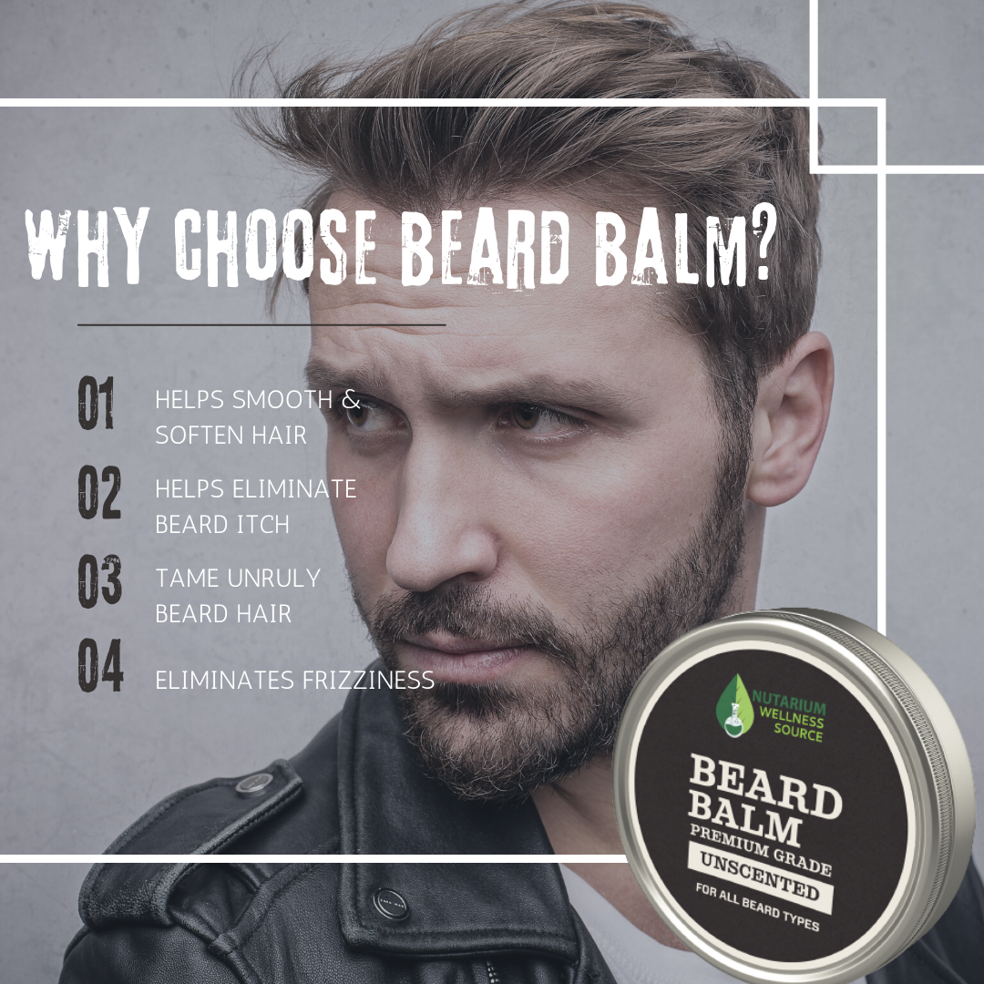 Beard Balm Unscented - Nutarium