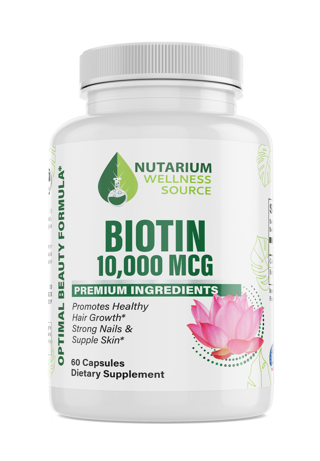 Biotin 10,000 MCG – Nutarium