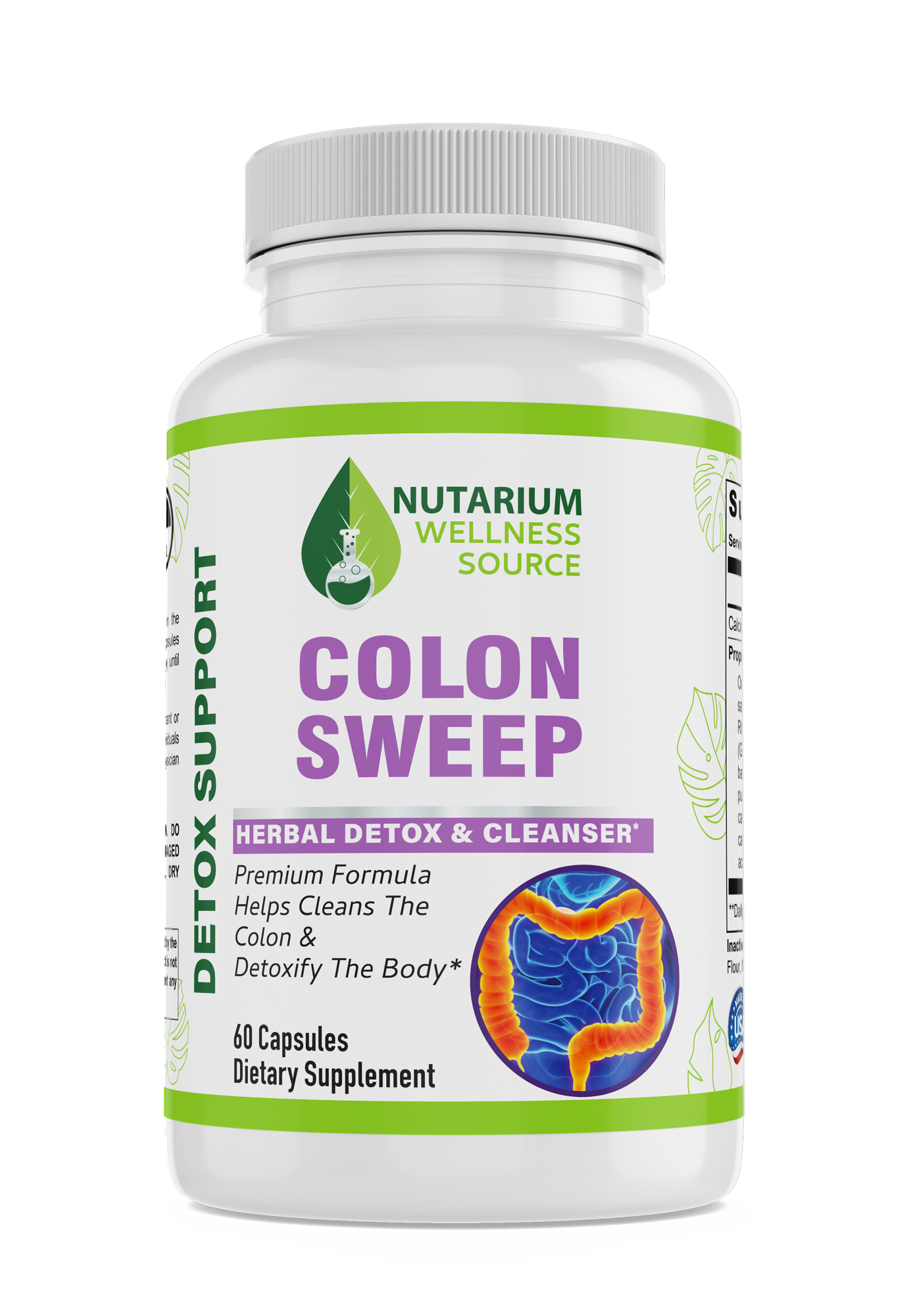 Colon Sweep - Advanced Detoxification Support - Nutarium
