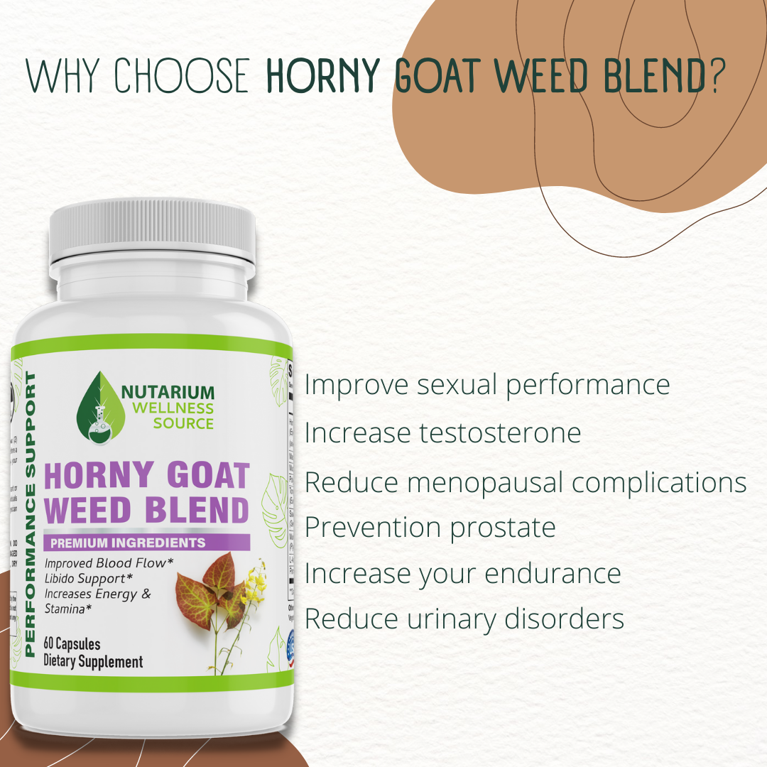 Horny Goat Weed Blend - Performance Support - Nutarium