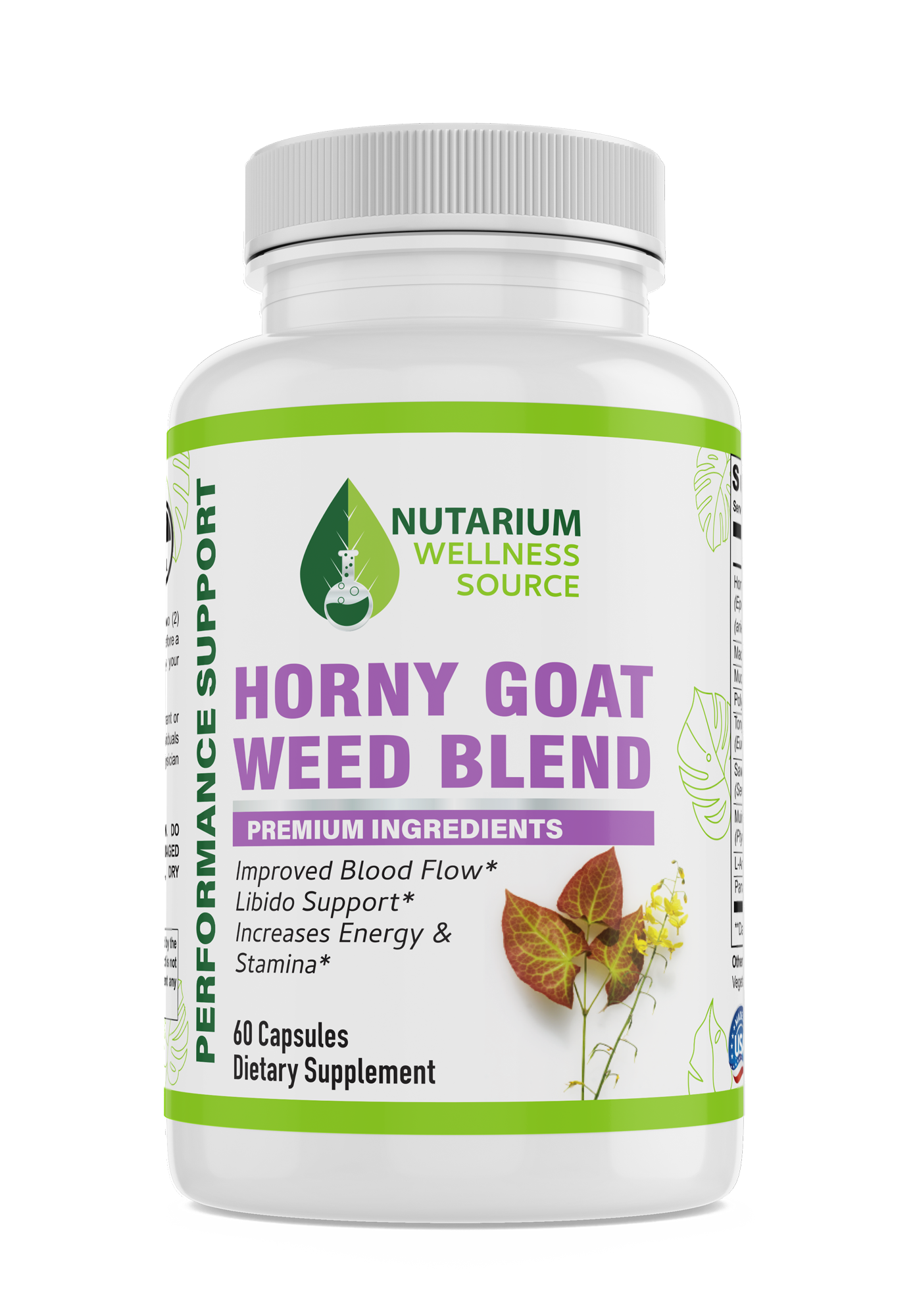 Horny Goat Weed Blend - Performance Support - Nutarium
