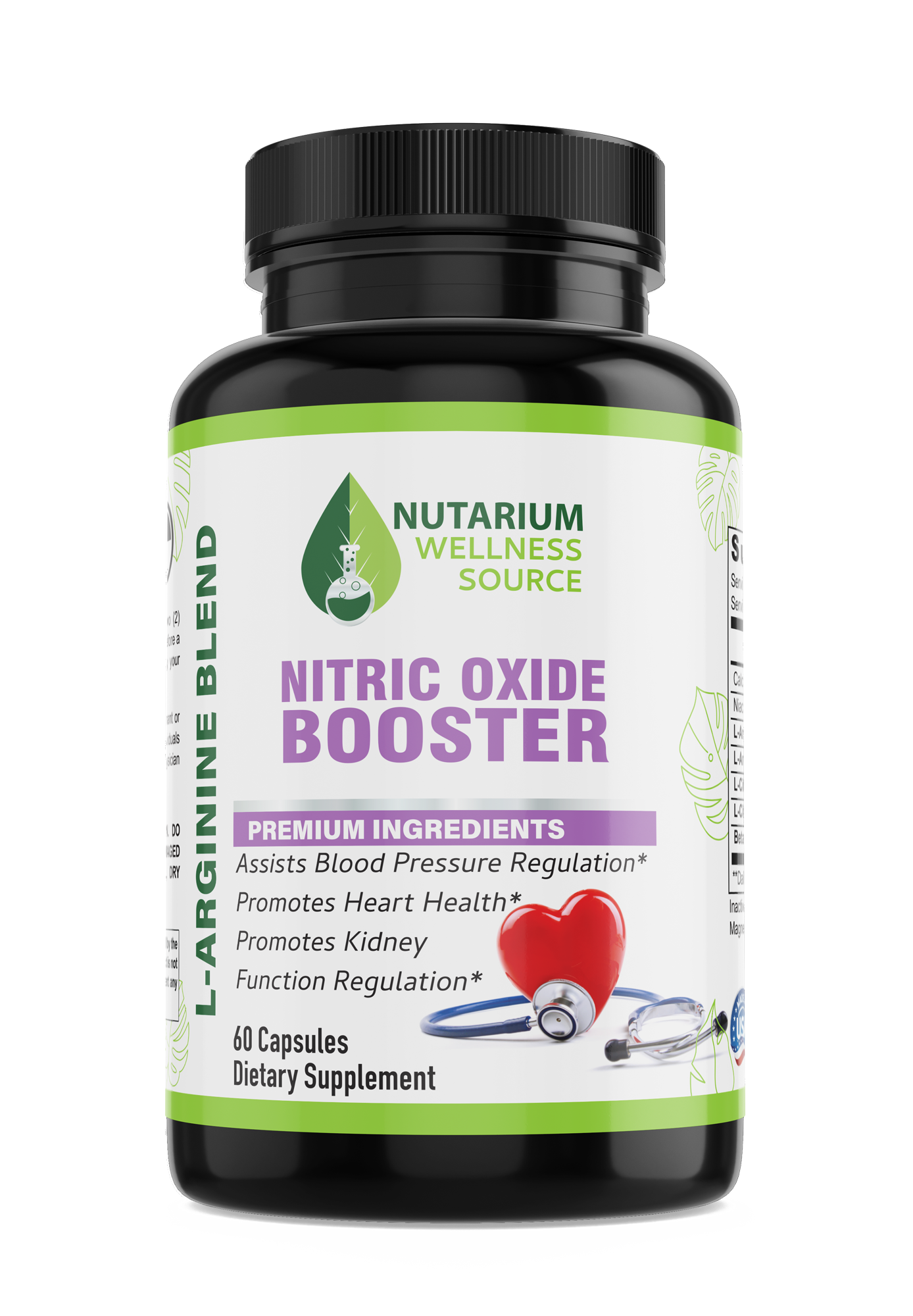 L Arginine Blend - Nitric Oxide Booster - Nutarium